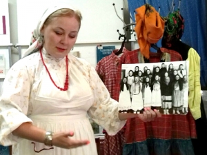 Встреча с руководителем студии удмуртского платья «Катар» Валентиной Березкиной