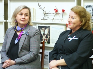 Встреча с Т. Негановой и Т. Шкляевой в рамках проекта «Татьянин день в Национальной библиотеке УР»