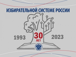 Программа мероприятий библиотеки к 30-летию избирательной системы РФ