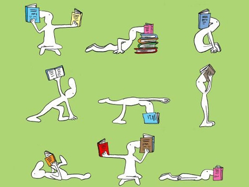 Йога с книгой
