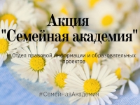 Акция «Семейная академия» к Всероссийскому дню семьи, любви и верности